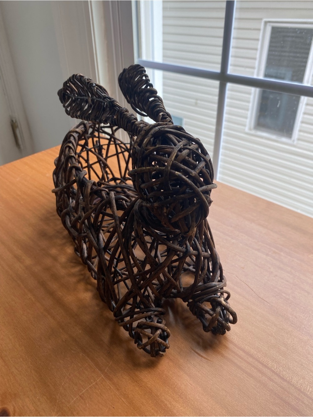 Pier One Wicker Rabbit Basket - Picture 4 of 6
